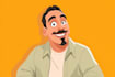 draw a cartoon vector portrait from your photo