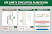 create a fire emergency evacuation and exit plan