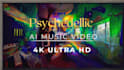 create trippy psychedellic ai music video