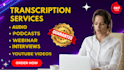 do fast and accurate audio, video transcription