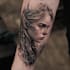 custom an abstract black tattoo design