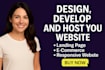 design, develop and host your professional website