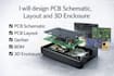 design pcb schematics and professional 3d enclosure models