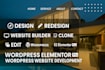 clone design redesign revamp wordpress website with elementor pro