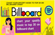 chart your spotify music to top 30 on billboard chart