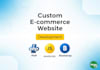 build a custom ecommerce website using PHP, javascript, and bootstrap