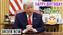 make a personalized donald trump happy birthday wishing video
