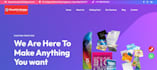 create a modern responsive website using HTML CSS and javascript