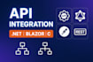 provide API integration in net, dotnet core