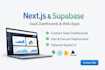 create react, nextjs dashboards with supabase and tailwind