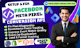 setup meta pixel, facebook conversion API via GTM server side
