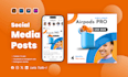 design social media posts, ads, flyers using figma and canva