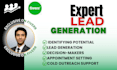 be your lead generation expert, generating the best leads for your buisness