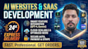 develop ai website, saas, and software