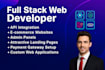be your full stack web developer for custom website development in react