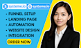 create systeme io landing page systeme io website expert systeme io sales funnel