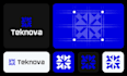 create unique timeless modern tech, saas, blockchain, digital logo design