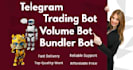 develop telegram bot, telegram bundler bot, telegram trading bot, volume bot