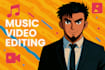 craft polished and professional music video edits