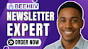 setup beehiiv newsletter beehive landing page beehiiv website email automation