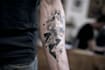 design abstract and geometric customized tattoo