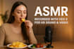 create ai asmr food eating video with veo 3