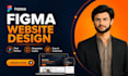 create modern figma website design and high converting landing page UI UX