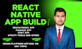 create react naive android apps on anytopic working on android and IOS both