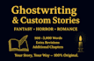 ghostwrite short stories and character backstories