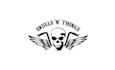 do biker style splashy masculine new logo for skulls things