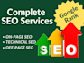 do monthly SEO services to rank on google