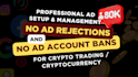 set up and manage your crypto facebook and google ad