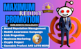 do reddit post management for business website ecommerce product app blog link
