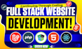 develop full stack web applications with PHP laravel html and bootstrap