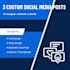design creative social media posts