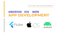develop flutter web,  firebase projects