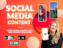 social media content and page management