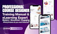 create engaging elearning content, training manuals, and course video script