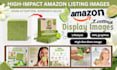 design premium amazon product listing images