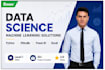 do ai, machine learning, data analytics, science projects in python, rstudio