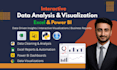 create power bi dashboard, python, excel data analysis and data visualization