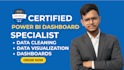 create custom power bi dashboards for business KPI and sales analysis