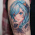 make anime tattoo design