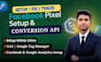 fix facebook pixel and setup ga4 server side tracking in GTM