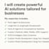 be creating powerful ai driven solutions tailored for businesses