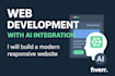 build a modern responsive website