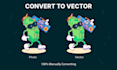 cleanup logo, vector tracing, convert to vector quickly