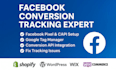 setup meta pixel and conversion api, facebook capi, gtm ga4 server said tracking