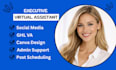 executive virtual assistant social media website VA wordpress VA ghl personal VA