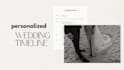 create a personalized wedding day timeline for your wedding